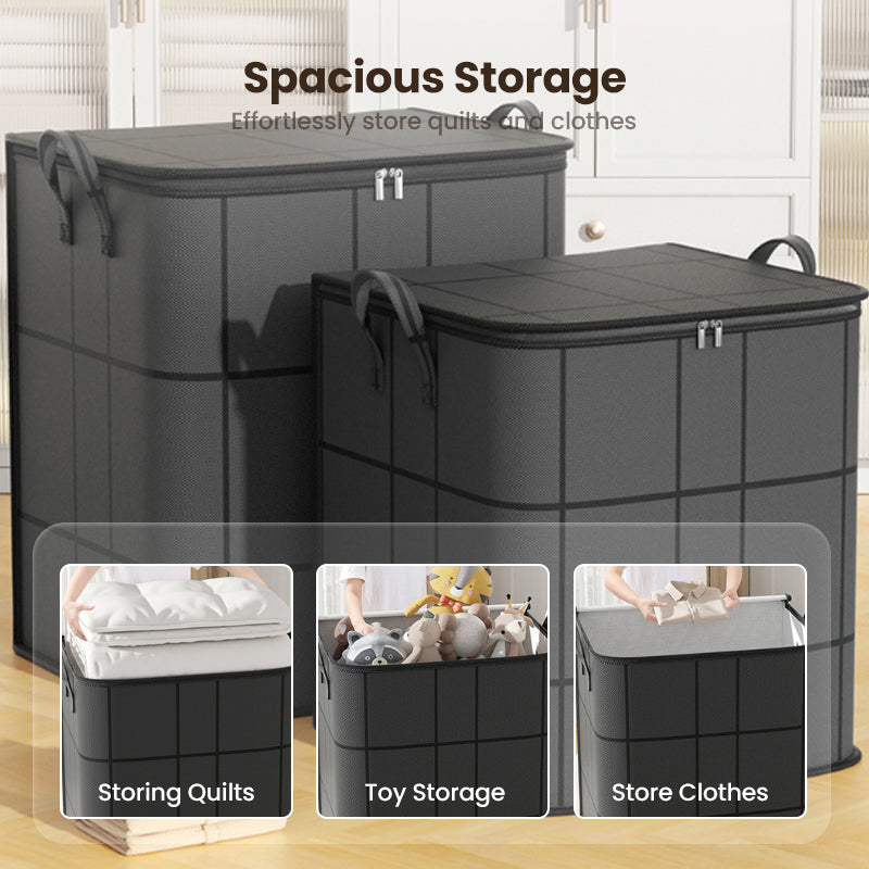 🧺💥 50% KORTING! Stop met het proppen van je dekbed in een kapotte vuilniszak! Deze gigantische stofhoes met rits en stevige handvatten slikt je hele winteruitzet, beschermt tegen stof, en overleeft elke verhuizing!