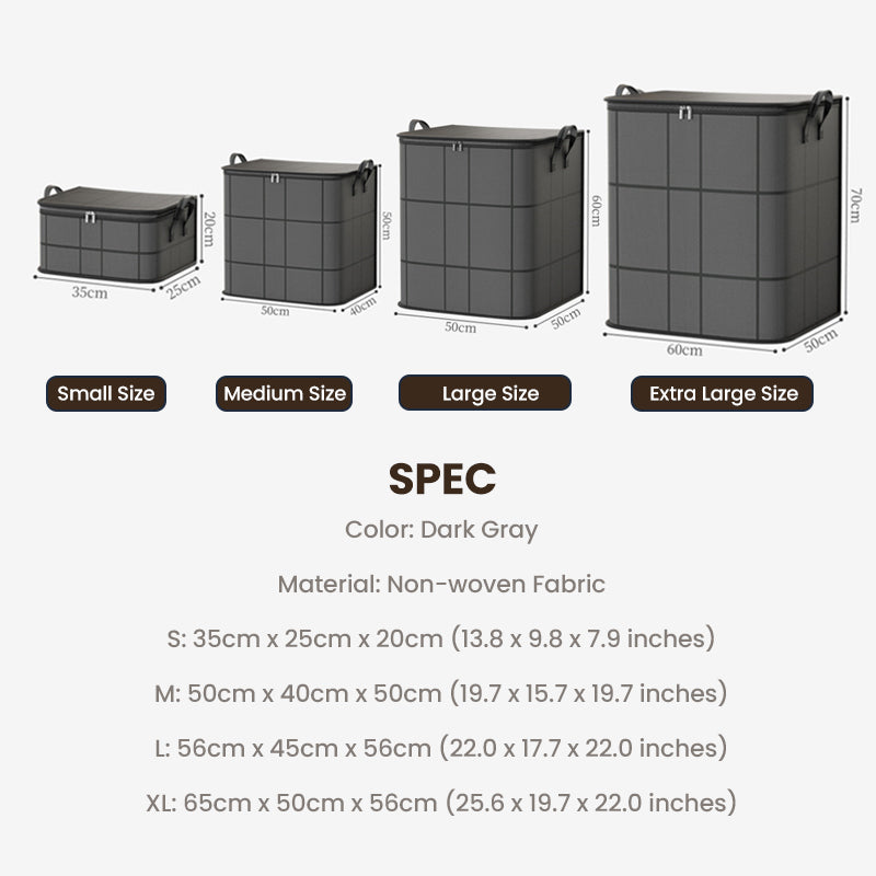 🧺💥 50% KORTING! Stop met het proppen van je dekbed in een kapotte vuilniszak! Deze gigantische stofhoes met rits en stevige handvatten slikt je hele winteruitzet, beschermt tegen stof, en overleeft elke verhuizing!