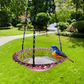 🦜Vintage-stijl hangende vogelvoederbak & bad