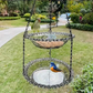 🦜Vintage-Style Hanging Bird Feeder & Bath