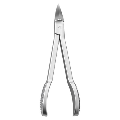 Nagelknipper met lang handvat en schuine rand voor ingegroeide nagels