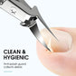 Nagelknipper met lang handvat en schuine rand voor ingegroeide nagels