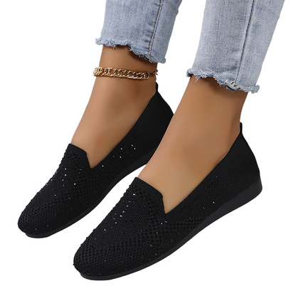Dames Instapschoenen met Strass