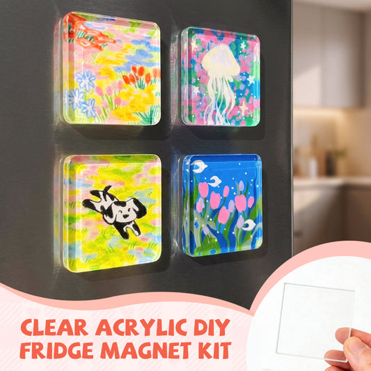 ✨DIY Koelkastmagneten van Helder Acryl