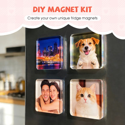 ✨DIY Koelkastmagneten van Helder Acryl