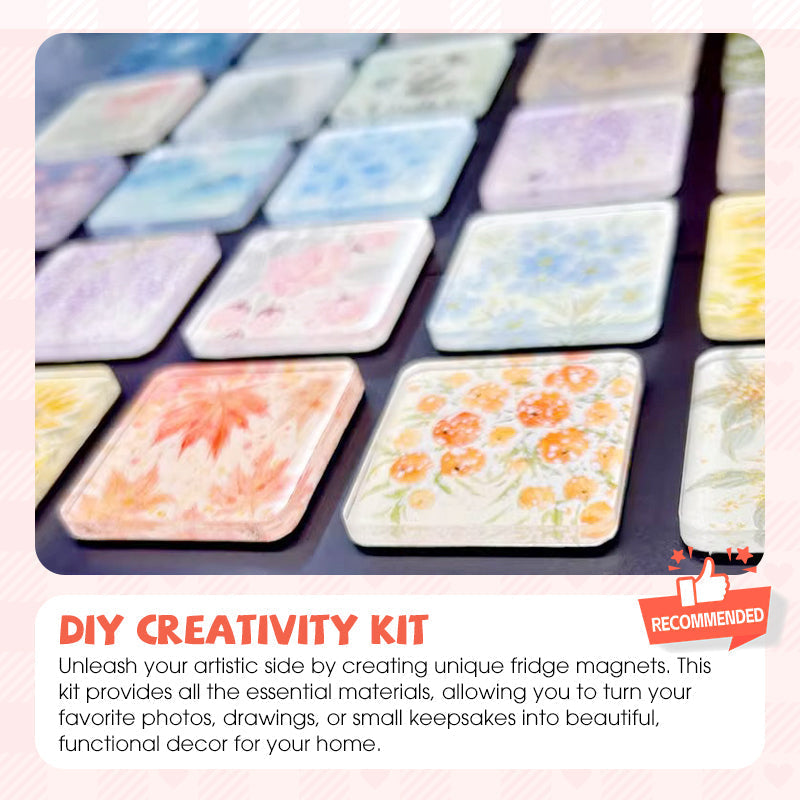 ✨DIY Koelkastmagneten van Helder Acryl