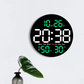 Large LED Digital Wall Clock with Remote Control