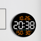 Large LED Digital Wall Clock with Remote Control