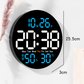 Large LED Digital Wall Clock with Remote Control