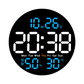 Large LED Digital Wall Clock with Remote Control