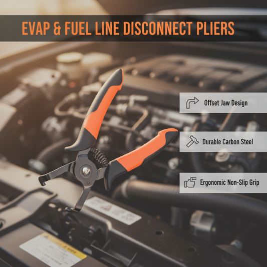 EVAP- en brandstofleiding tang