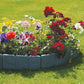 Imitatie stenen tuinafscherming