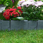 Imitatie stenen tuinafscherming