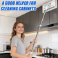 🧹 Hands-Free Flat Mop – Universele Klem & Extra Lang | Eenvoudig & Snel Schoonmaken – Nu 62% Korting