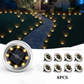 Waterdichte Solar Grondspot Set 💡Automatisch licht in je tuin, zonder gedoe met kabels – Gaat de hele nacht mee