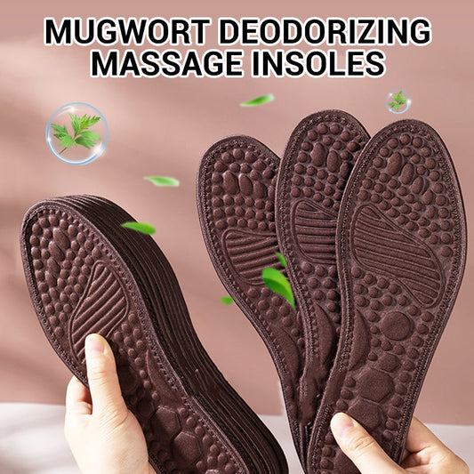 Bijvoet deodoriserende massage-inlegzolen