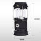 🔦☀️ Uitschuifbare kampeerlamp op zonne-energie – perfect voor kamperen en noodgevallen! ⛺🚨