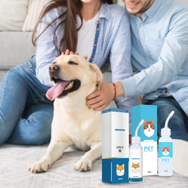 🐶🐱✨ Oorreiniger voor Honden & Katten – Verwijdert Oorsmeer en Helpt Tegen Jeuk en Ongemak