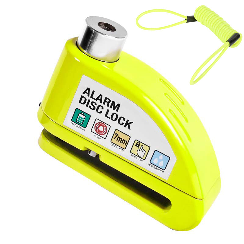 🌞Fris De Lente In Met 50% Korting!🔥Schijfremslot met 110dB Alarm | Waterdicht Anti-Diefstal Slot voor Motor, Scooter, E-bike & Fatbike | Incl. Herinneringskabel