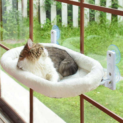 🐱Lente Deal 68% Korting – Opvouwbare Raamhangmat voor Katten met Sterke Zuignappen | Dé Favoriete Zonneplek voor Elke Kat