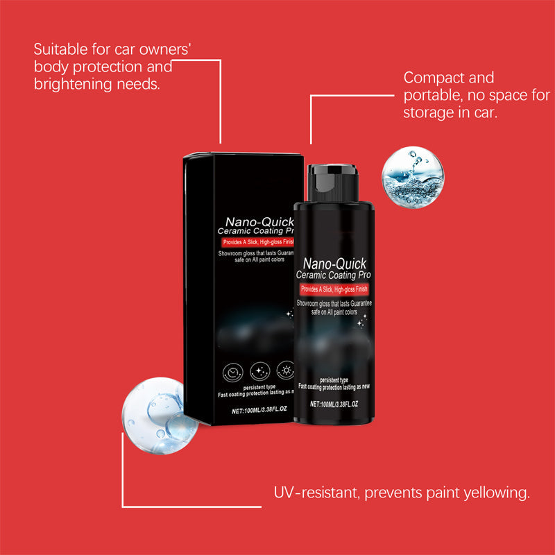🔥🛡️Van doffe lak naar showroomglans in minuten – deze nano-keramische bescherming stoot regen, vuil & UV af. Voor lak, glas, chroom & velgen!