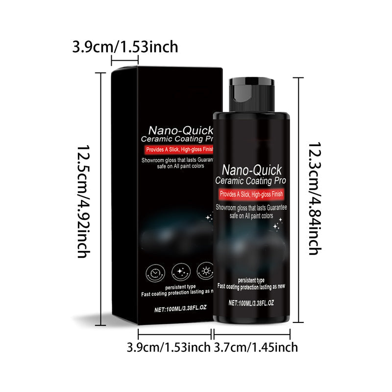 🔥🛡️Van doffe lak naar showroomglans in minuten – deze nano-keramische bescherming stoot regen, vuil & UV af. Voor lak, glas, chroom & velgen!