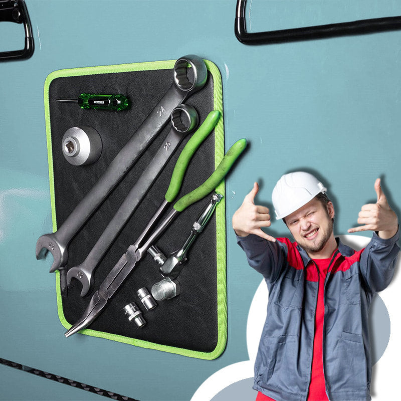 🧲 NU 49% KORTING! ⏰ Krachtige magnetische gereedschapsmat – Flexibel en veilig – Houdt schroeven, bits en gereedschap vast – perfect voor werkplaats, garage of werkbank – gratis verzending 🛠️