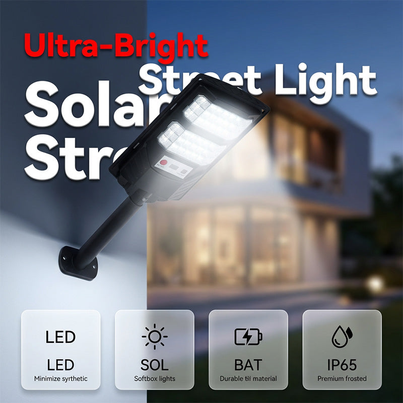 ☀️💡 Zonne-energie aangedreven straatverlichting met automatische aan/uit-functie 🌙🔛
