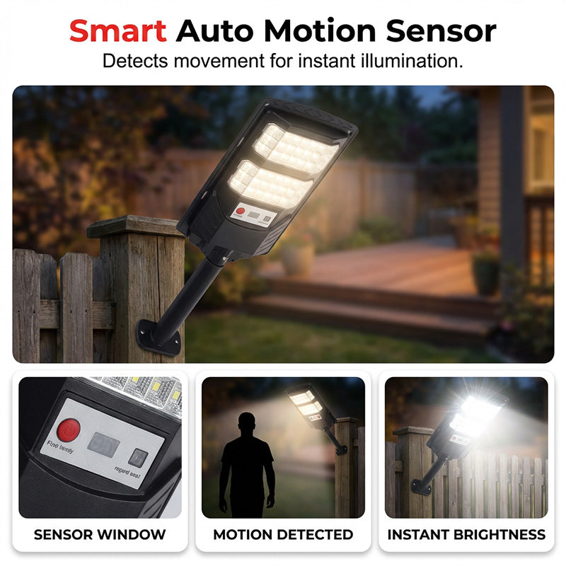 ☀️💡 Zonne-energie aangedreven straatverlichting met automatische aan/uit-functie 🌙🔛
