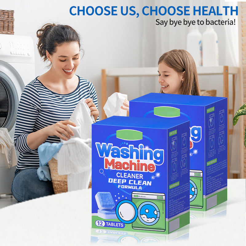 ✨ KOOP 1, KRIJG 1 GRATIS! Alles-in-één wasmachine reiniger – verwijdert vuil, kalk en bacteriën – verlengt de levensduur 🧼💧