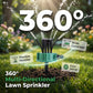 360° dekking precisie tuinberegeningssproeier