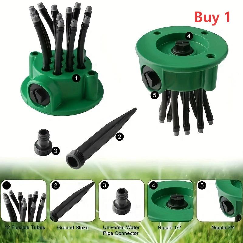 360° dekking precisie tuinberegeningssproeier