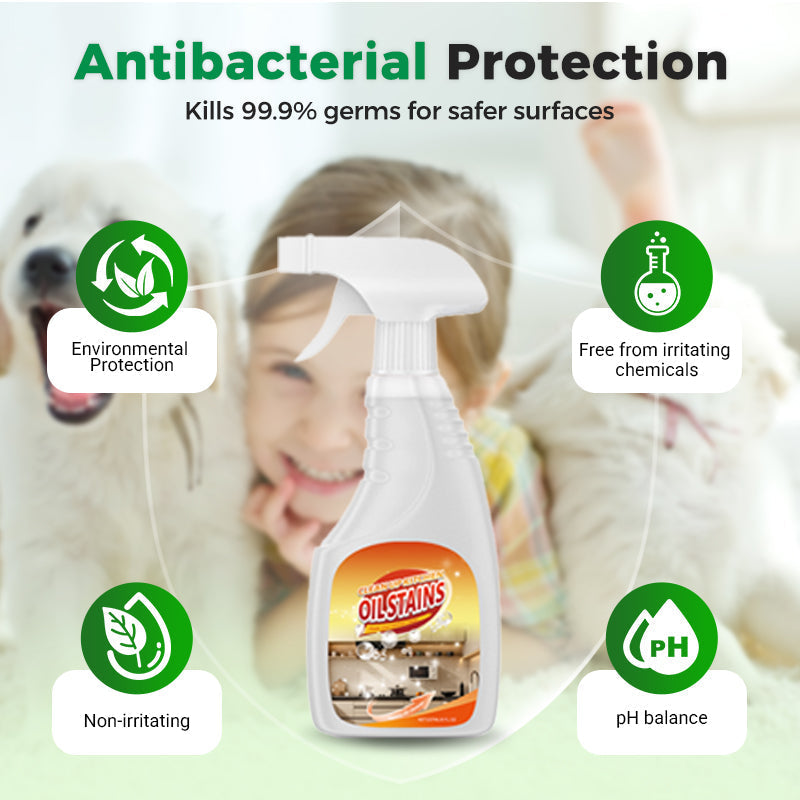 🧼✨ 50% KORTING! Plak-schuim voor verticale oppervlakken, antibacterieel, en het breekt vet af nog voordat je begint met vegen. Van afzuigkap tot aanrecht – 1 bus, álles blinkt.