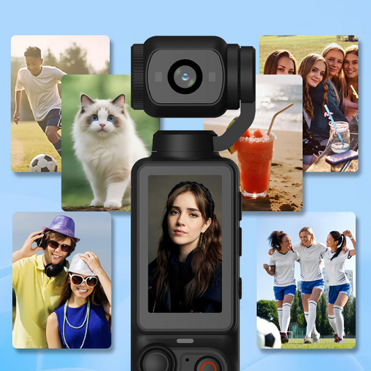 Pocket Gimbal Camera met 1.9“ Scherm