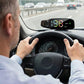 Op zonne-energie werkende auto-HUD-snelheidsmeter