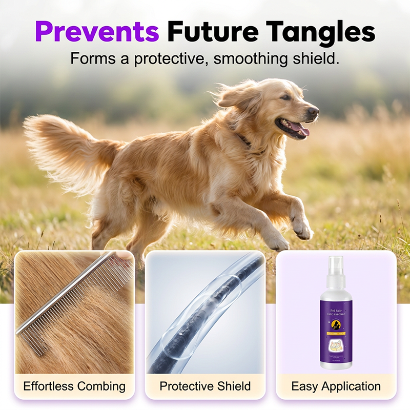 Ontwarrende spray voor honden en katten