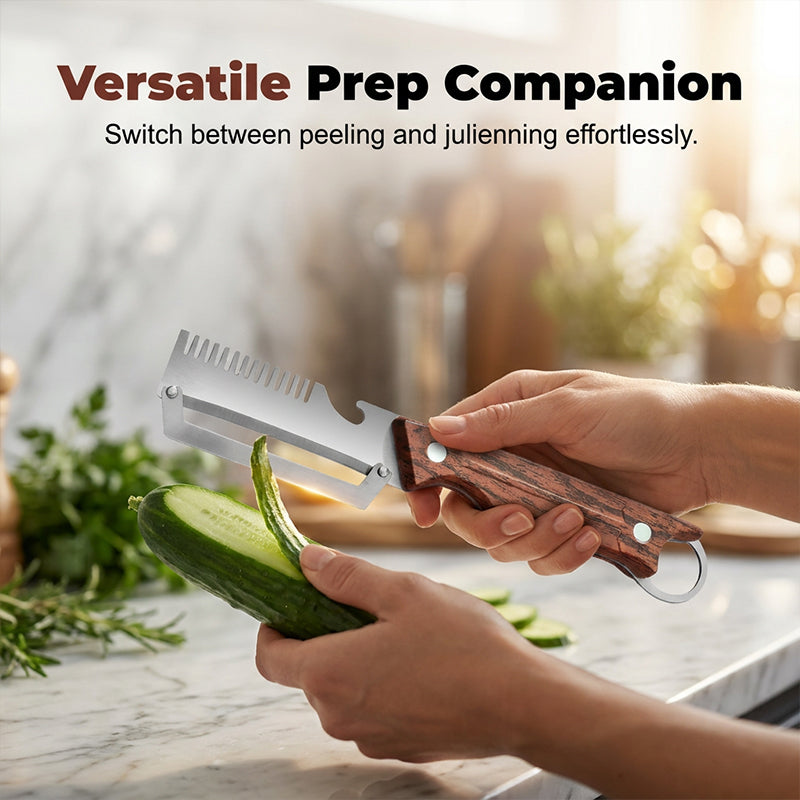 🔪 Keuken Groenteschiller – Snel, Handig & Onmisbaar voor Dagelijks Gebruik 🥒