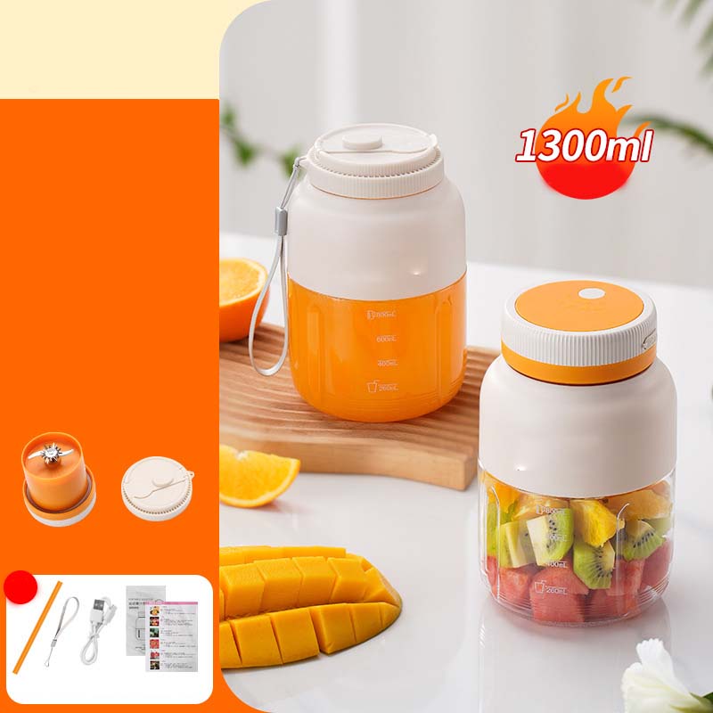 🧊💥 50% KORTING! Stop er ijs, bevroren mango's en havermelk in, druk op de knop, en deze draadloze beker vermaalt het tot de romigste smoothie van je leven. Grote capaciteit, dus je deelt met niemand.