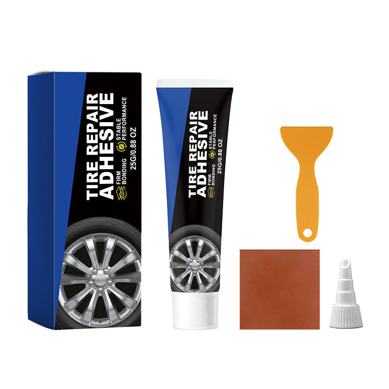🔧 50% KORTING – Complete bandenreparatieset met lijm – voor auto, motor, fiets en ATV – snelle en betrouwbare pechhulp onderweg ⚡🚗