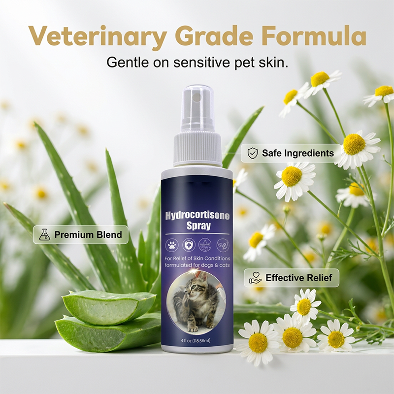 Natuurlijke Vlooien- en Tekenspray voor Honden en Katten