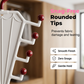 ⏰🎁Multifunctioneel V-vormig dubbelzijdig opbergrek met hangers