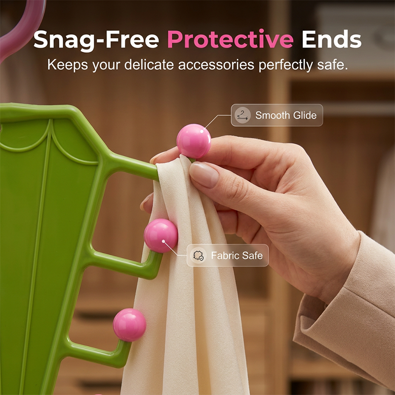 ⏰🎁Multifunctioneel V-vormig dubbelzijdig opbergrek met hangers