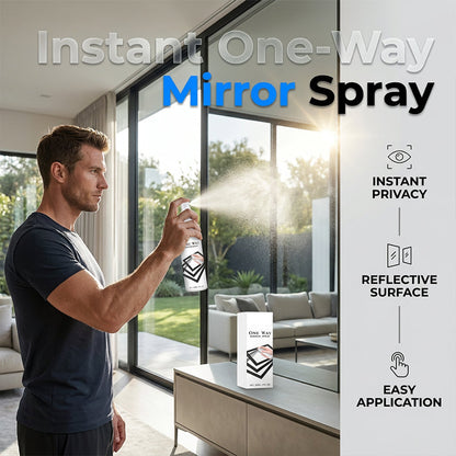🪟 50% KORTING Reflecterende Raamspray | Eénrichtingsspiegel Privacybescherming voor Huis & Auto