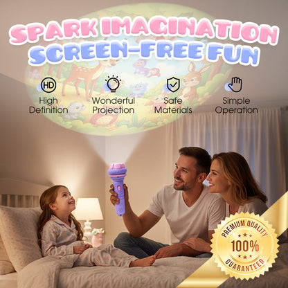 Magische Verhaalprojector | Veilig ABS Materiaal | Zelfstandig Bedienbaar voor Peuters