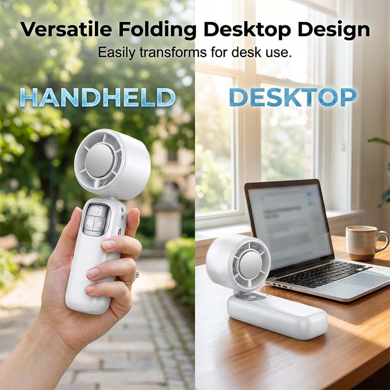 🧊💨 50% KORTING! Stop met die ventilator die alleen warme lucht verplaatst! Deze halfgeleider koelt de lucht éérst tot ijskoud en blaast 'm dan in je gezicht. Alsof je met je hoofd in de vriezer staat, maar dan draagbaar!