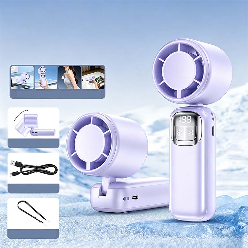 🧊💨 50% KORTING! Stop met die ventilator die alleen warme lucht verplaatst! Deze halfgeleider koelt de lucht éérst tot ijskoud en blaast 'm dan in je gezicht. Alsof je met je hoofd in de vriezer staat, maar dan draagbaar!