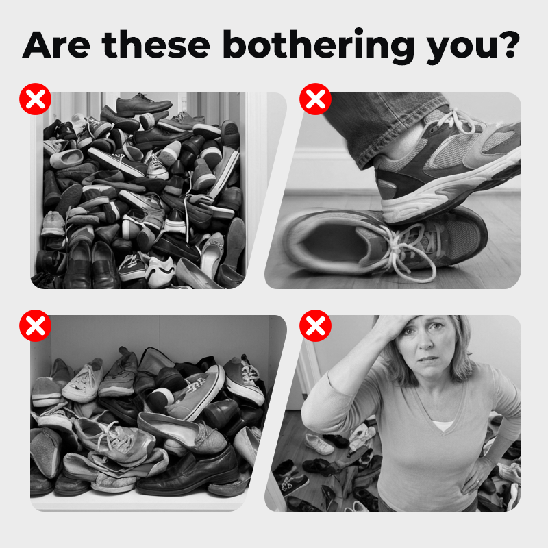 👟 50% KORTING! Stop met het struikelen over die berg schoenen bij de voordeur! Dit 24-vaks deur-rek hang je zonder gereedschap op, en al je schoenen zweven ineens aan de deur – je vloer is eindelijk van jou!