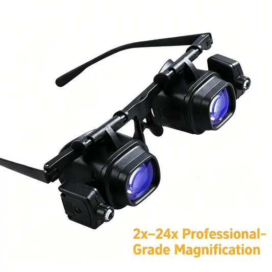 🔍50% KORTING⏰Precisie-LED-loep voor elektronica en knutselwerk – Verstelbare houder en 10-20x zoom – Handsfree, krachtige verlichting – ideaal voor solderen, horlogereparaties of miniatuurschilderen