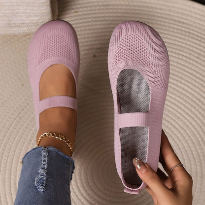 ⏰ TIJDELIJKE DEAL! 🌬️ Ronde Neus Mesh Schoenen 👟 Ademend Comfort