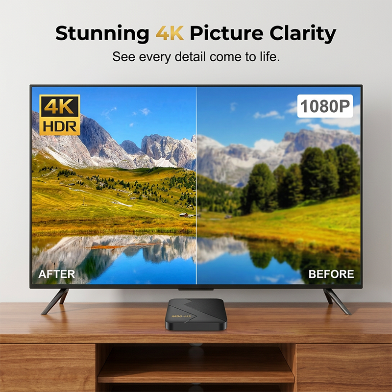 ⏳TIJDELIJKE AANBIEDING: 50% KORTING🔥Android TV-box met Bluetooth